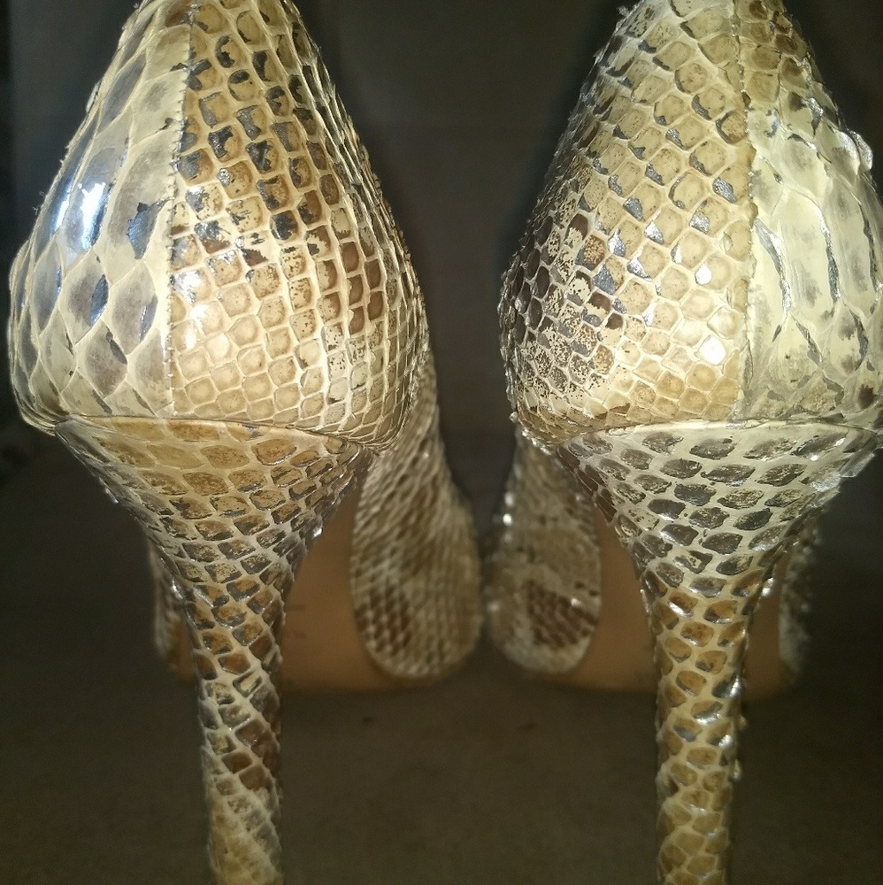 Snakeskin Francescosacco Heels - Picture 2 of 7